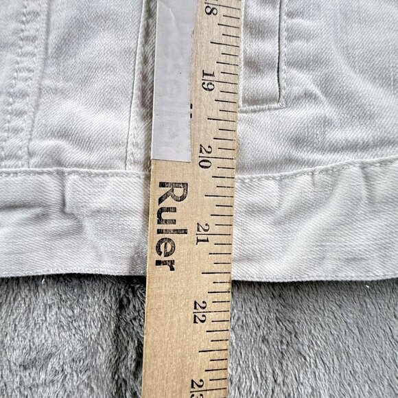 Tommy Hilfiger Jacket Womens Large Denim Stretch Jean Button Up Casual Coat Y2K - Picture 11 of 13
